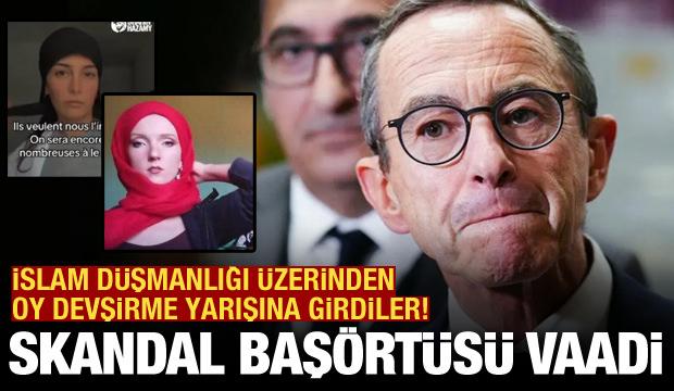 Fransa'da ikinci "baş&ouml;rt&uuml;s&uuml;" skandalı
