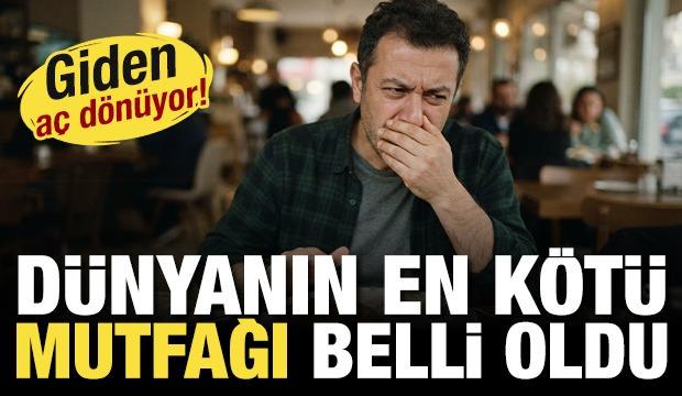 Giden pişman, a&ccedil; d&ouml;n&uuml;yor! D&uuml;nyanın en k&ouml;t&uuml; 5 mutfağı