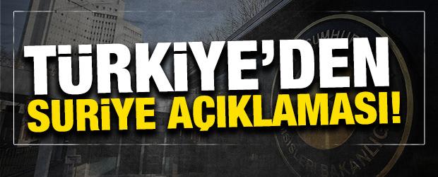 İdlib'te patlama! T&uuml;rkiye'den Suriye a&ccedil;ıklaması