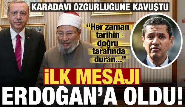 İlk mesajı Erdoğan'a oldu: Her zaman tarihin doğru tarafında duran...