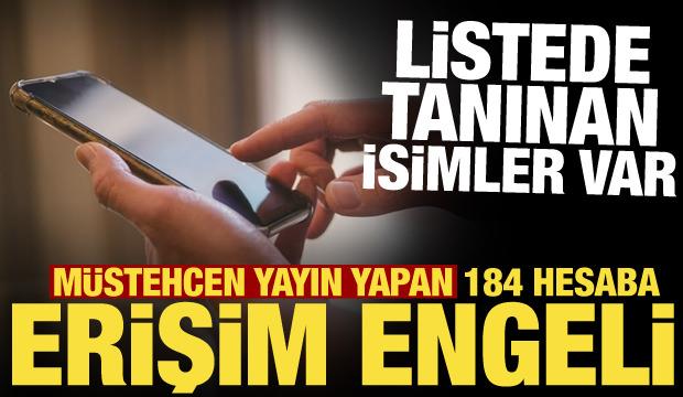İstanbul&rsquo;da m&uuml;stehcenlik soruşturması: 184 hesap ve linke erişim engeli