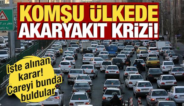 Komşu &uuml;lkede akaryakıt krizi! İşte alınan karar: &Ccedil;areyi bunda buldular
