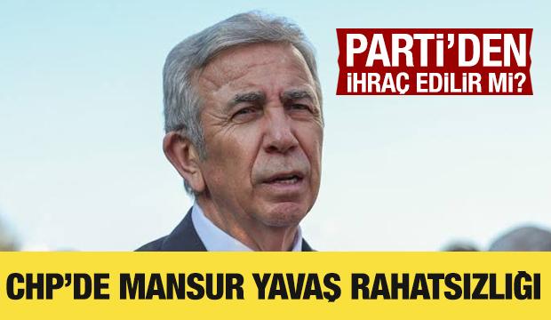 Mansur Yavaş'ın tavrı CHP'de rahatsızlığa yol a&ccedil;tı: Partiden ihra&ccedil; edilir mi?