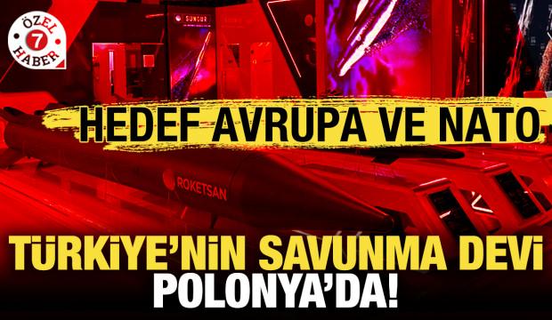 ROKETSAN milli silah sistemleriyle Polonya'da g&ouml;vde g&ouml;sterisi yaptı!