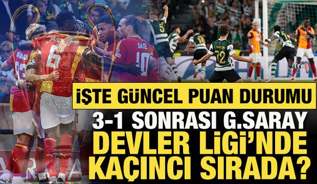 Şampiyonlar Ligi'nde g&uuml;ncel puan durumu sıralaması! Galatasaray ka&ccedil;ıncı sırada?