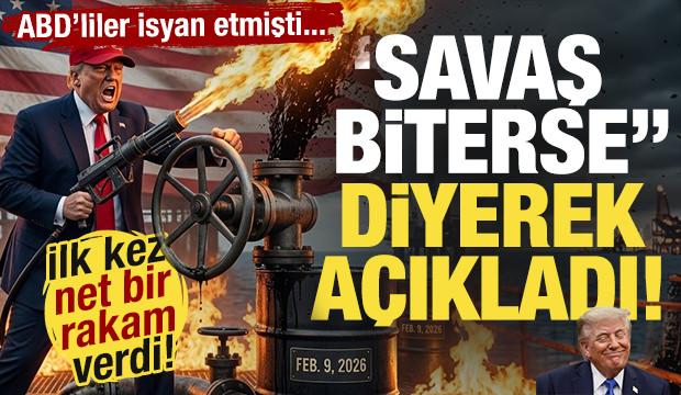 'Savaş biterse...' diyerek a&ccedil;ıkladı! Trump'tan petrol fiyatları i&ccedil;in yeni tahmin!