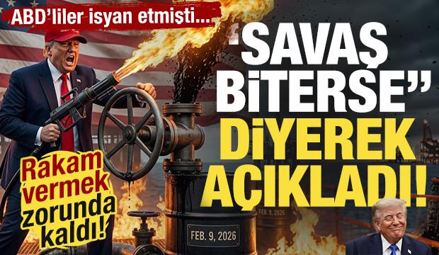 'Savaş biterse...' diyerek a&ccedil;ıkladı! Trump'tan ABD'deki petrol fiyatları i&ccedil;in yeni tahmin!