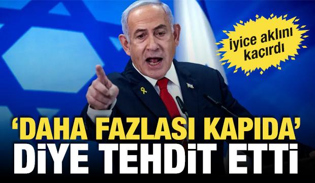 Soykırımcı Netanyahu &ldquo;daha fazlası kapıda&rdquo; diyerek İran ve Hizbullah&rsquo;ı tehdit etti