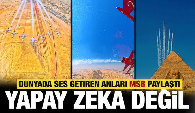 T&uuml;rk yıldızları Mısır'da ayakta alkışlandı