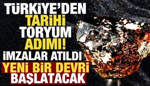 T&uuml;rkiye'den tarihi toryum adımı! İmzalar atıldı: Yeni bir devri başlatacak