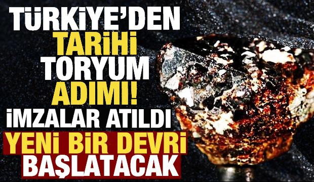 T&uuml;rkiye'den tarihi toryum adımı! İmzalar atıldı: Yeni bir devri başlatacak