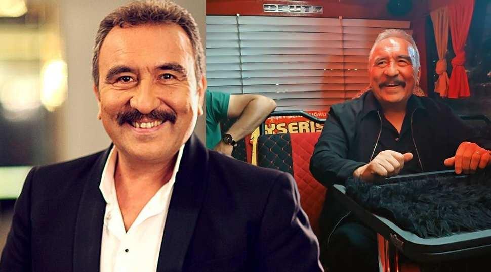 &Uuml;mit Besen, Kayseri konserine nostaljik minib&uuml;sle gitti! 