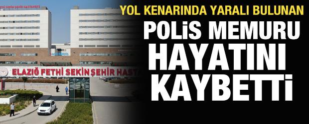 Yol kenarında ağır yaralı halde bulunan polis memuru hayatını kaybetti