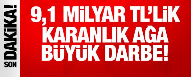 5 ilde su&ccedil; &ouml;rg&uuml;tlerine operasyon: 9,1 milyar TL'lik para hareketliliği 