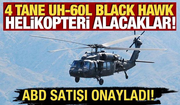 ABD satışı onayladı! 4 tane UH-60L Black Hawk helikopteri alacaklar