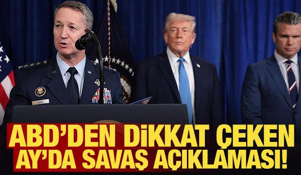 ABD'den dikkat &ccedil;eken Ay'da savaş a&ccedil;ıklaması!