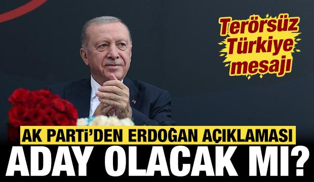 AK Parti'den a&ccedil;ıklama geldi: Erdoğan yeniden aday olacak mı?