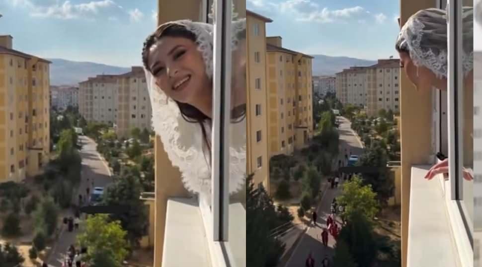 B&ouml;yle gelin alma g&ouml;r&uuml;lmedi!