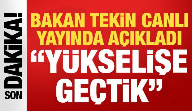 Bakan Tekin'den PISA sonu&ccedil;ları a&ccedil;ıklaması: 2015 itibariyle istikrarlı y&uuml;kselişe ge&ccedil;tik
