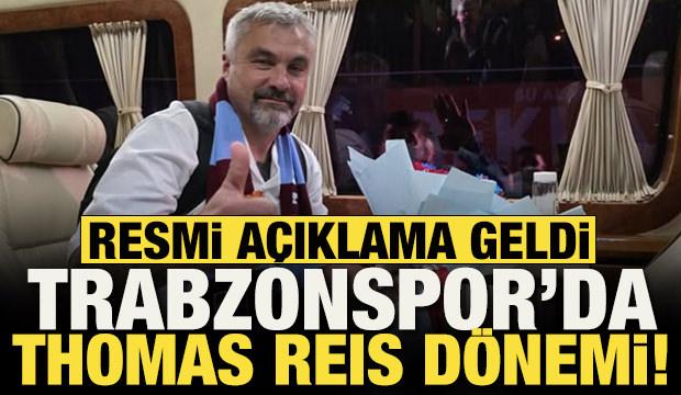 Beklenen a&ccedil;ıklama geldi! Trabzonspor'da Thomas Reis d&ouml;nemi başladı