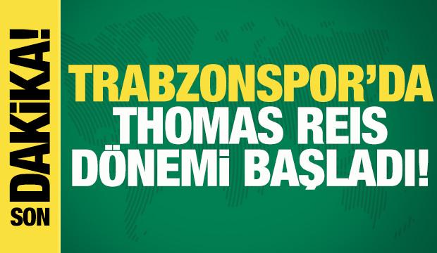 Beklenen a&ccedil;ıklama geldi! Trabzonspor'da Thomas Reis d&ouml;nemi başladı