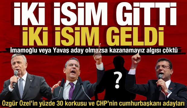 Cumhurbaşkanlığı yarışında Yavaş ve İmamoğlu devre dışı kalınca yeni isimler yerini aldı