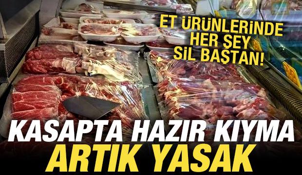 Et &uuml;r&uuml;nlerine y&ouml;nelik yeni standartlar belirlendi! Kasapta hazır kıyma d&ouml;nemi bitti