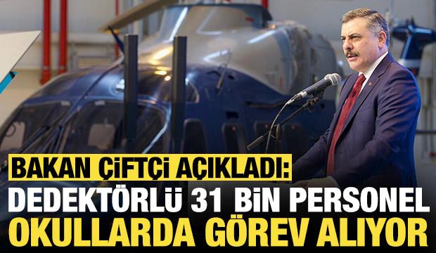 İ&ccedil;işleri Bakanı duyurdu: 31 bin g&ouml;revli bu yıl ilk kez okullarda g&ouml;rev aldı