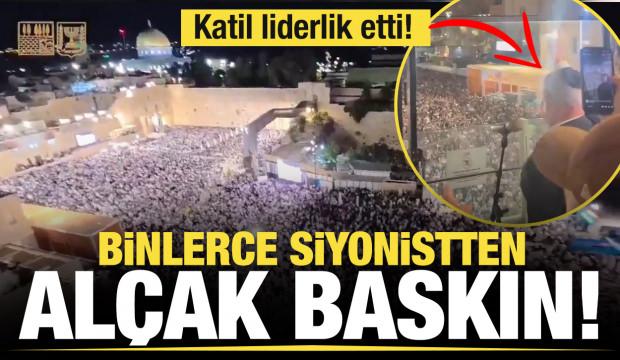 İsrail Başbakanı Netanyahu ve binlerce İsraillinin Burak Duvarı'na baskın yaptı