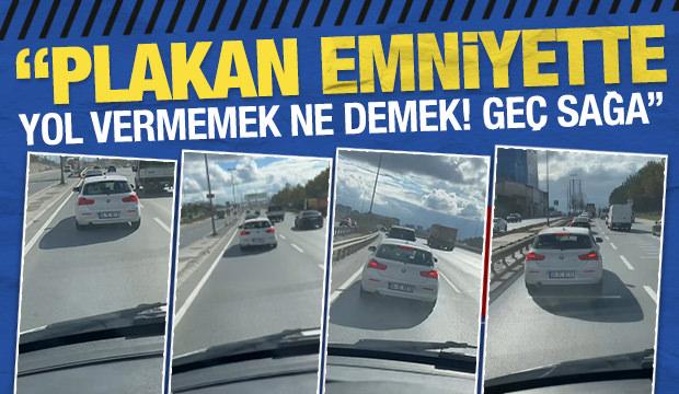 İstanbul trafiğinde skandal: Ambulansa dakikalarca yol vermedi