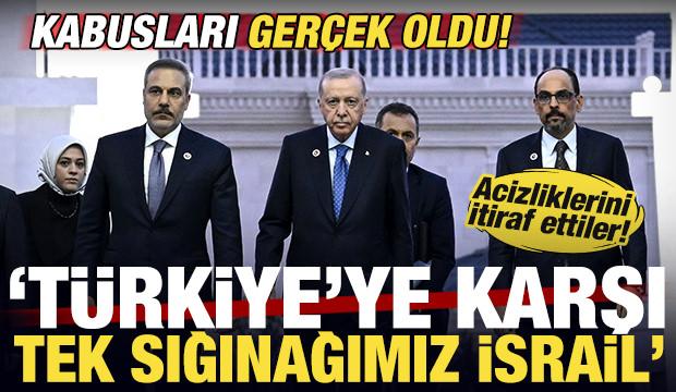 Komşu &uuml;lkenin kabusu ger&ccedil;ek oldu! Tarihi itiraf: T&uuml;rkiye'ye karşı tek sığınağımız İsrail!