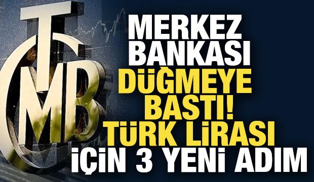 Merkez Bankası'ndan piyasalara "likidite" g&uuml;vencesi