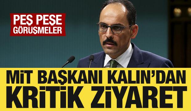 MİT Başkanı İbrahim Kalın Afganistan'ı ziyaret etti