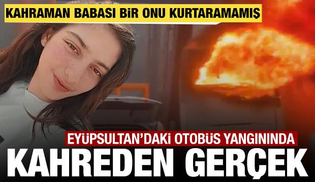 Otob&uuml;s yangınında kahreden detay: Bir&ccedil;ok yolcuyu kurtardı, kızını &ccedil;ıkaramadı