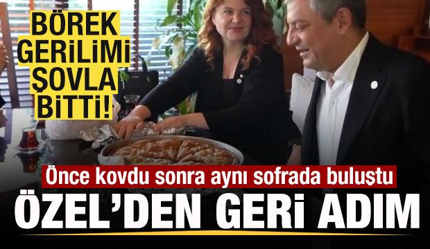 &Ouml;zg&uuml;r &Ouml;zel tepkiler artınca geri adım attı! &Ouml;nce kovdu sonra aynı sofrada buluştu