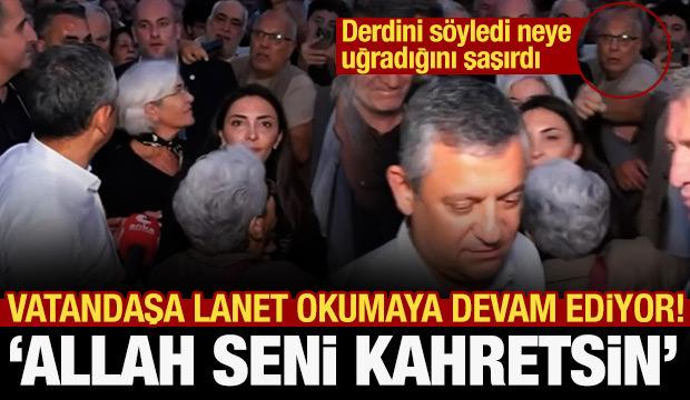 &Ouml;zg&uuml;r &Ouml;zel'den vatandaşa: Allah seni kahretsin