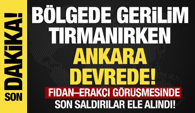 Son dakika... Bakan Fidan İranlı mevkidaşı ile g&ouml;r&uuml;şt&uuml;! 