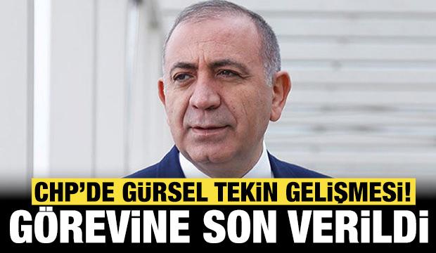 Son dakika... CHP'de flaş G&uuml;rsel Tekin gelişmesi: G&ouml;revine son verildi
