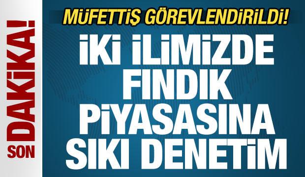 Son dakika: İki ilimizde fındık piyasasına sıkı denetim: M&uuml;fettiş g&ouml;revlendirildi