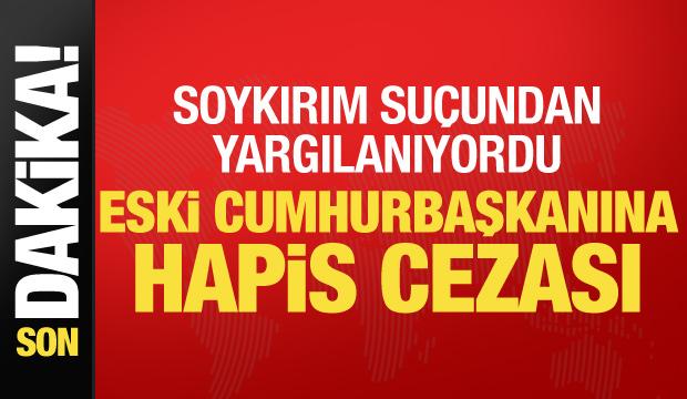 Son dakika... Kosova eski Cumhurbaşkanı Haşim Tha&ccedil;i'ye 25 yıl hapis cezası