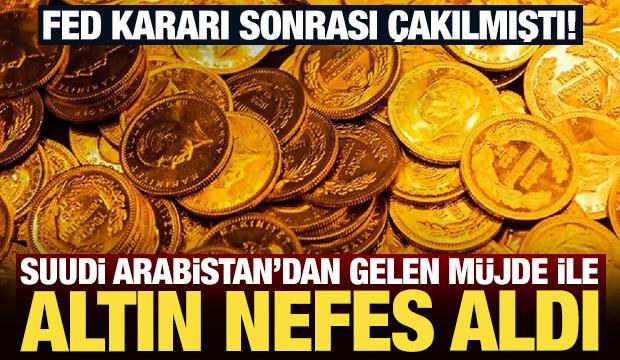 FED kararı sonrası &ccedil;akılmıştı: Suudi Arabistan'dan petrol m&uuml;jdesi geldi, altın nefes aldı