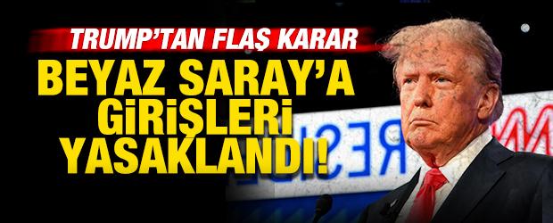 Trump'tan bomba karar: CNN ve 2 kanalın Beyaz Saray'a girişini yasakladı!