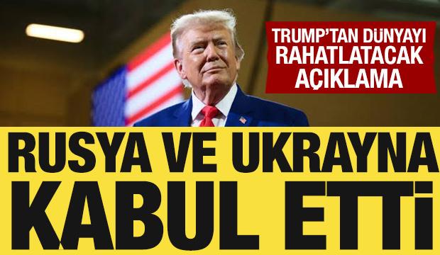 Trump'tan d&uuml;nyayı rahatlatacak petrol a&ccedil;ıklaması: Rusya ve Ukrayna'nın kararını a&ccedil;ıkladı
