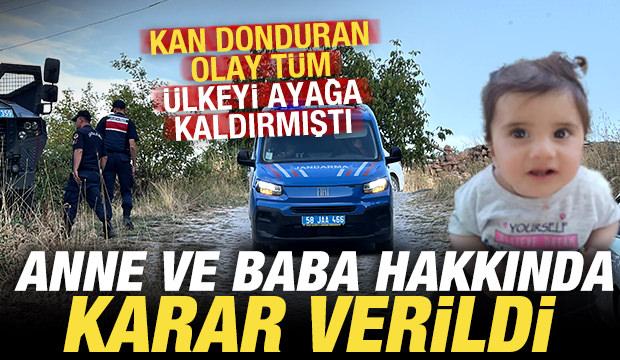 T&uuml;m &uuml;lkeyi ayağa kaldıran soruşturmada anne ve baba hakkında son dakika kararı
