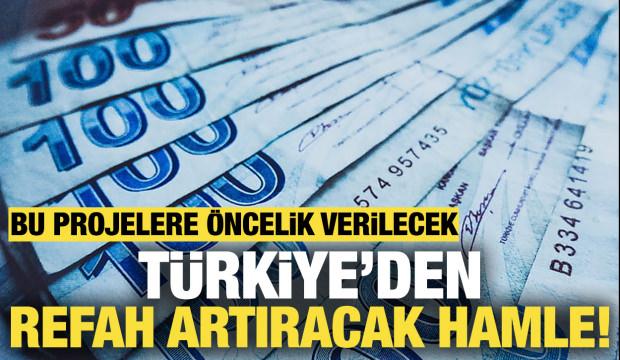 T&uuml;rkiye'den refah artıracak hamle! &Ouml;ncelik verilecek