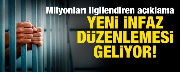 Yeni infaz d&uuml;zenlemesi geliyor! Her su&ccedil; kapsamda olmayacak