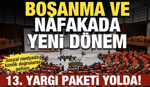 13. Yargı Paketi geliyor! Nafaka ve sosyal medya kullanımında yeni kurallar masada