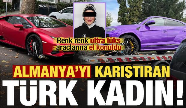 Almanya&rsquo;yı karıştıran T&uuml;rk kadın! Renk renk ultra l&uuml;ks ara&ccedil;larına el konuldu...
