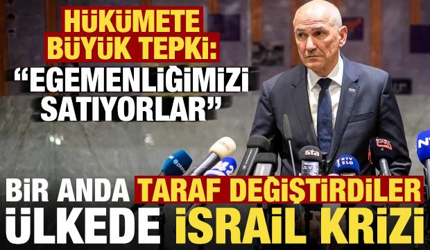 Avrupa &uuml;lkesinde 'İsrail' krizi! H&uuml;k&uuml;mete b&uuml;y&uuml;k tepki: Egemenliğimizi satıyorlar...