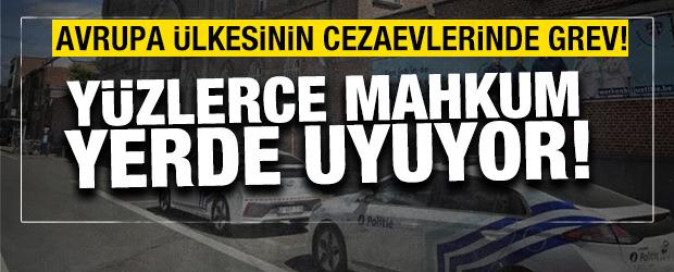 Bel&ccedil;ika cezaevlerinde grev! Y&uuml;zlerce mahkum yerde uyuyor